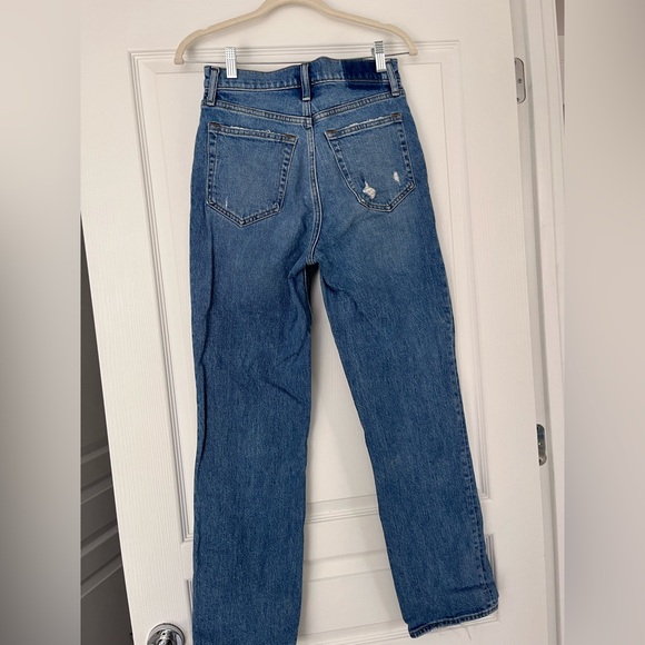 Abercrombie & Fitch the 90’s Straight Ultra High Rise Criss Cross Waist - Picture 3 of 4